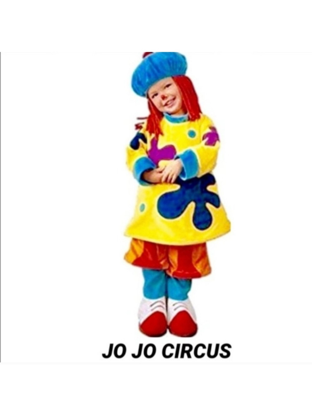 Disney’s Jo Jo Circus Yellow, Blue & Red Kids Costume